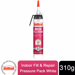 Unibond Indoor Fill & Repair Sealant Paintable Pressure Pack, 310g