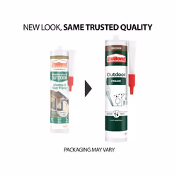 UniBond - Outdoor Frame Sealant Cartridge - 384g Brown