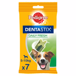 Pedigree Dentastix Fresh Dental Dog Chews - Small Dog, Pack of 10 (Total 10 x 7 Sticks)