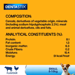 140 Pedigree Dentastix Daily Adult Small Dog Treats 140 Dental Sticks Dog Chews - Additional view 8