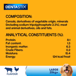 84 Pedigree Dentastix Daily Adult Large Dog Treats 84 Dental Sticks Dog Chews - Additional view 4