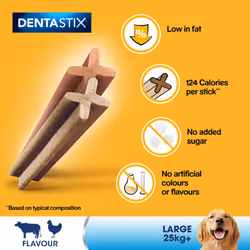 84 Pedigree Dentastix Daily Adult Large Dog Treats 84 Dental Sticks Dog Chews - Additional view 9