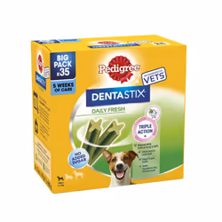 140 Pedigree Dentastix Fresh Adult Small Dog Treats 140 Dental Sticks Dog Chews