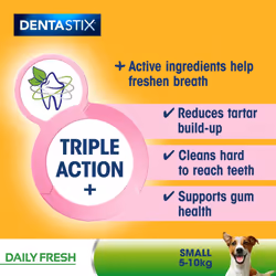 140 Pedigree Dentastix Fresh Adult Small Dog Treats 140 Dental Sticks Dog Chews - Additional view 5