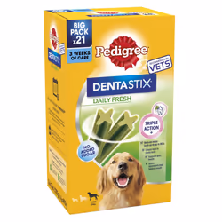 84 Pedigree Dentastix Fresh Adult Large Dog Treats 84 Dental Sticks Dog Chews - Additional view 10