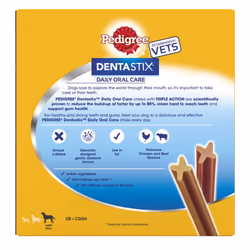42 Pedigree Dentastix Daily Adult Large Dog Treats 42 Dental Sticks Dog Chews - Additional view 4