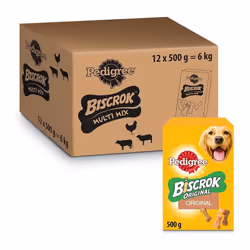 Pedigree Biscrok Multi Small 500g x 12