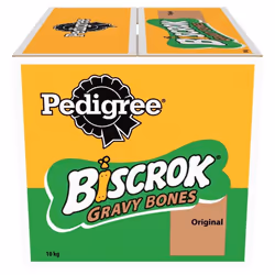 Pedigree Biscrok Gravy Bones Biscuits Dog Treats 10kg