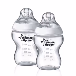 Tommee Tippee Baby Bottles 260ml Breast-Like Teat Anti-colic Pack of 2