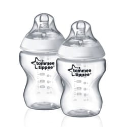 Tommee Tippee Baby Bottles 260ml Breast-Like Teat Anti-colic Pack of 2