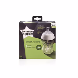 Tommee Tippee Closer to Nature 260 ml/9fl oz Anti-Colic Feeding Bottles (2-pack)