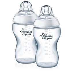 Tommee Tippee Biberons Easi-Vent feeding bottle 340 ml Transparent, White
