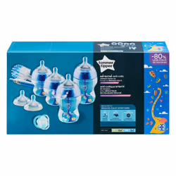 Tommee Tippee Newborn Baby Bottles 150 & 260ml Starter Set Advanced Anti-Colic