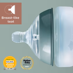 Tommee Tippee Baby Bottles 260ml Anti-colic Soft Feel Wide Neck Pack of 2