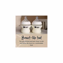 Closer to Nature Baby Bottles, Slow-Flow Breast-Like Teat with Anti-Colic Valve, 260ml, Pack of 6, Mixed Colours - Additional view 4