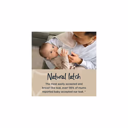 Closer to Nature Baby Bottles, Slow-Flow Breast-Like Teat with Anti-Colic Valve, 260ml, Pack of 6, Mixed Colours - Additional view 5
