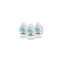 Tommee Tippee Anti-Colic Baby Bottles, Slow-Flow Breast-Like Teat and Unique Anti-Colic Venting System, 150ml, Pack of 3