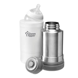 Tommee Tippee Travel Bottle And food warmer Stainless steel, White