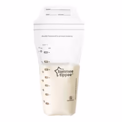 Tommee Tippee Baby Milk Storage Bags Closer to Nature Pre-sterilised Pack of 36