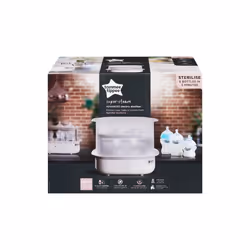Tommee Tippee Steam Electric Steriliser For Baby Bottles Advanced White