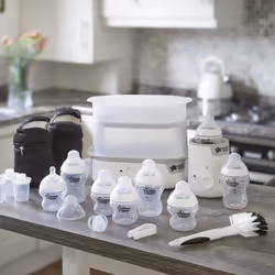 Tommee Tippee Steriliser Baby Bottles Food Warmer 150 & 260ml Anti-colic Feeding