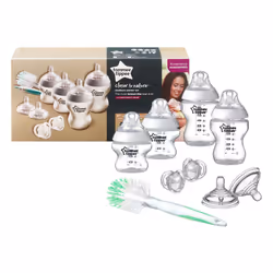 Tommee Tippee Newborn Baby Bottles Starter Set 2 x 150 and 260ml Teats Soothers