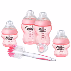 Tommee Tippee Closer to Nature Bottle Starter Kit - Pink