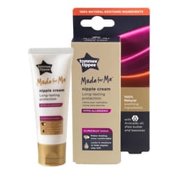 Tommee Tippee Nipple Cream 100% Made for Me Natural & Hypoallergenic 40ml