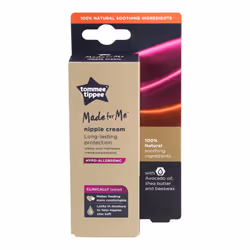 Tommee Tippee Nipple Cream 100% Made for Me Natural & Hypoallergenic 40ml