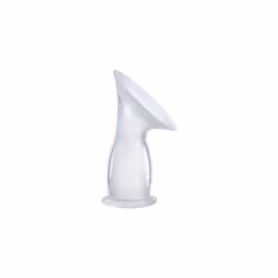 Silicone Manual Breast Pump and Let Down Catcher to Express, Relieve or Catch Excess Milk, Includes Sterilising Lid, 100ml, C ...