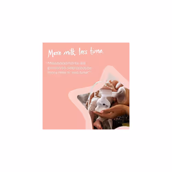 Made for Me Single Electric Breast Pump, Massaging Silicone Cup, USB Rechargeable, Quiet, Portable, Express Modes, Baby Bottle Included - Additional view 3