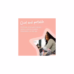 Made for Me Single Electric Breast Pump, Massaging Silicone Cup, USB Rechargeable, Quiet, Portable, Express Modes, Baby Bottle Included - Additional view 4