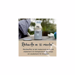 LetsGo Portable Travel Bottle Warmer USB Rechargeable Electric Bottle Warmer Lightweight and Travel Friendly