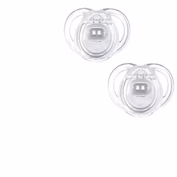 Tommee Tippee Any Time Classic baby pacifier Silicone Transparent