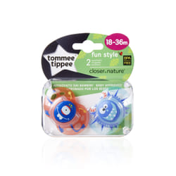 Tommee Tippee Fun Style Classic baby pacifier Orthodontic Silicone Multicolour