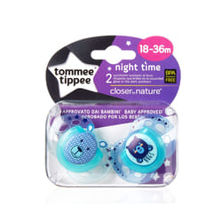 Tommee Tippee Night Time Night baby pacifier Orthodontic Silicone Multicolour
