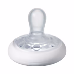 Tommee Tippee Silicone Soother Breast-Like Skin-Like Texture 0-6m Pack of 2