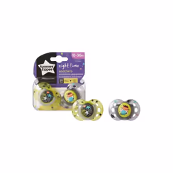 TOMMEE TIPPEE Pacifier Night - Sold by 2 - 18 - 36 months
