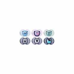 Baby Dummy Soothers Dummies Anytime Assorted 2-Pack 18-36