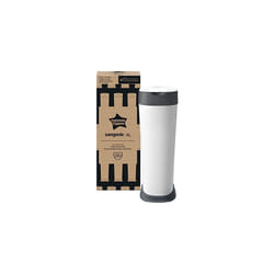 Tommee Tippee Twist and Click Sangenic XL Nappy Bin, Holds up to 60 Nappies, Eco-Friendlier System, Includes 1x Refill Cassette with Sustainably