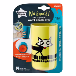 Tommee Tippee No Knock Cup, Large, 18 months, Yellow, 1 Pack
