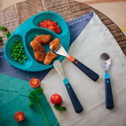 Tommee Tippee First Cutlery Set Big Kids Stainless Steel Chunky Handles 12m+ - Additional view 5