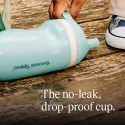 Tommee Tippee Insulated Sporty Bottle  9oz  No Spill Toddler Water Bottle For 12 months +  Two-Piece Valve Helps Stop Spills  Pack of 2  Green and Red