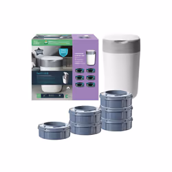 Tommee Tippee Twist & Click Tub with 6 Cassettes
