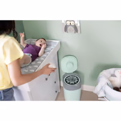 Tommee Tippee Twist and Click Advanced Nappy Bin Starter Set with 6 x Refills