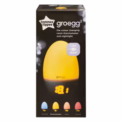 Tommee Tippee Groegg2 Digital Colour Changing Room Thermometer and Night Light