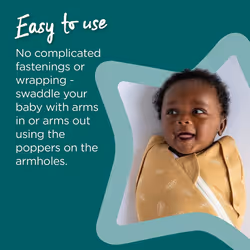 Tommeeâ¯Tippeeâ¯Baby Sleep Bag for Newborns, The Originalâ¯Grobag Swaddle Bag, Hip-Healthy Design, Soft Cotton-Rich Fabric, 0-3m,...