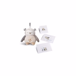 Deluxe Baby and Toddler Sound and Light Sleep Aid with White Noise, CrySensor and Nightlight, USB-Rechargeable and Machine Washable, Ollie The Owl