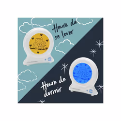 TOMMEE TIPPEE Groclock Educational Alarm Clock, Alarm Clock and Nightlight for Young Children, USB Powered