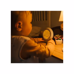 TOMMEE TIPPEE Groclock Educational Alarm Clock, Alarm Clock and Nightlight for Young Children, USB Powered